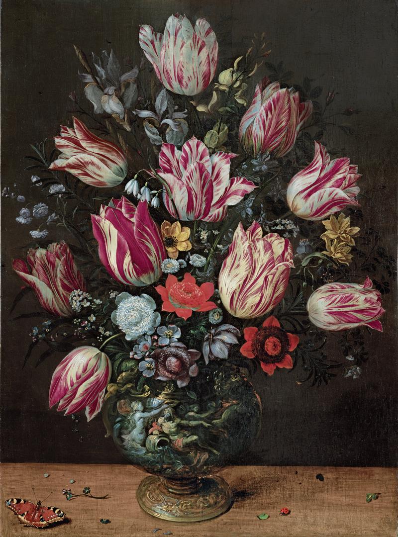 Vase with Tulips title QS:P1476,en:"Vase with Tulips" label QS:Len,"Vase with Tulips"
