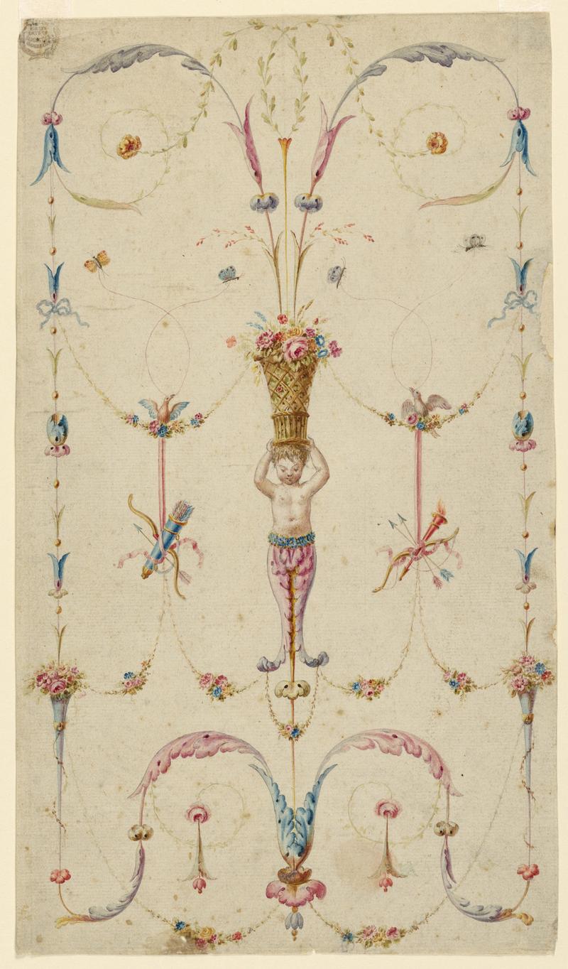 Project for the Decoration of an Oblong Panel