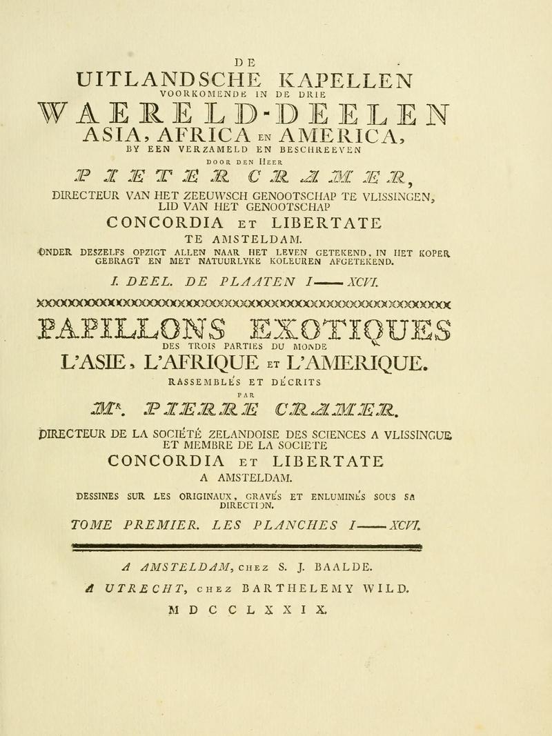 Cramer&Stoll-uitlandsche kapellen vol. 1- -Title page