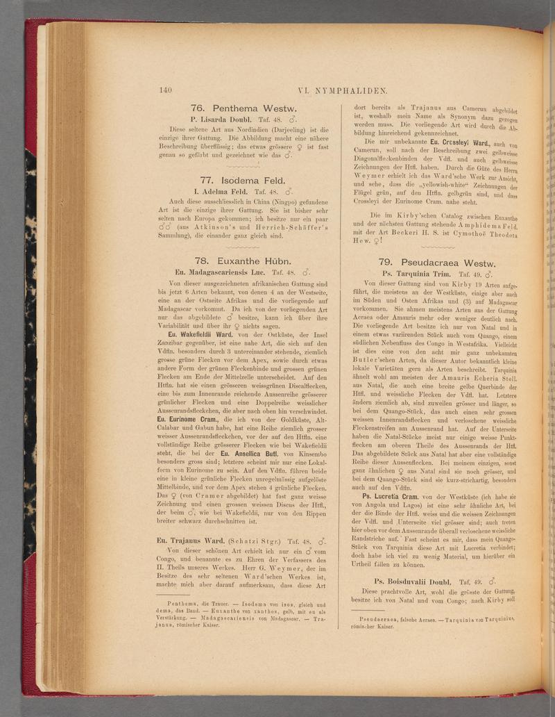 Exotische schmetterlinge (Page 140) BHL40070495
