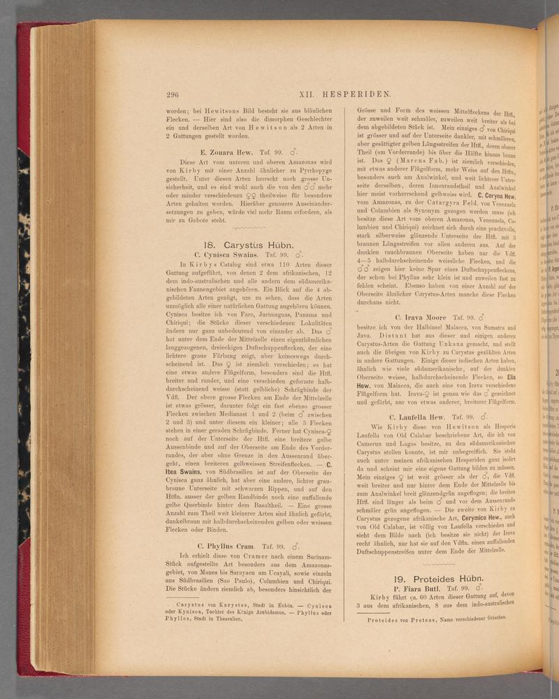 Exotische schmetterlinge (Page 296) BHL40070653