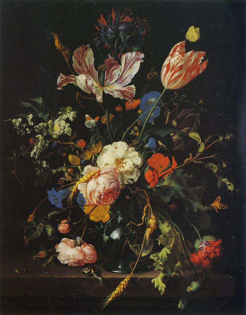 A Vase of Flowers label QS:Len,"A Vase of Flowers" label QS:Lja,"花瓶の花"