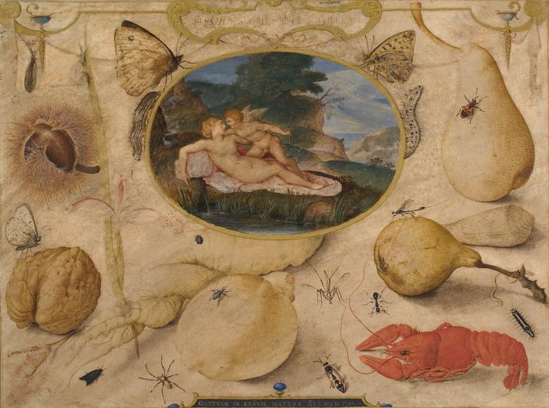 Venus disarms Amor