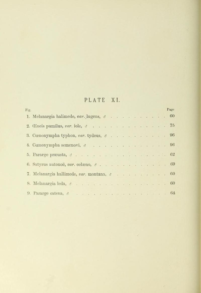 Leech China Plate XI Text