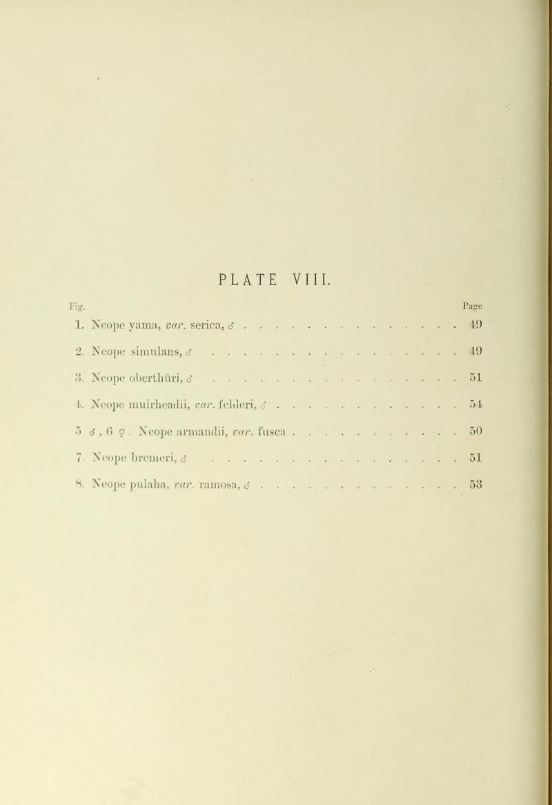 Leech China Plate XVIII Text