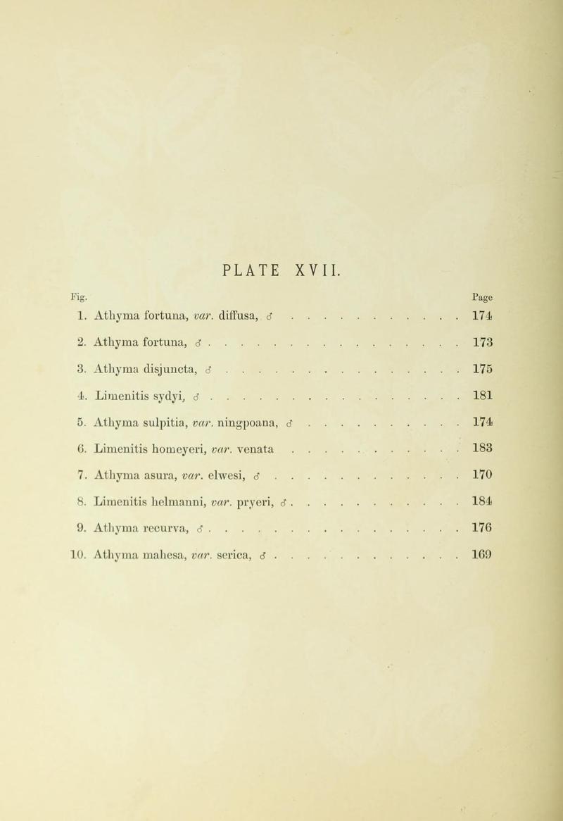 Leech China Plate XVII Text