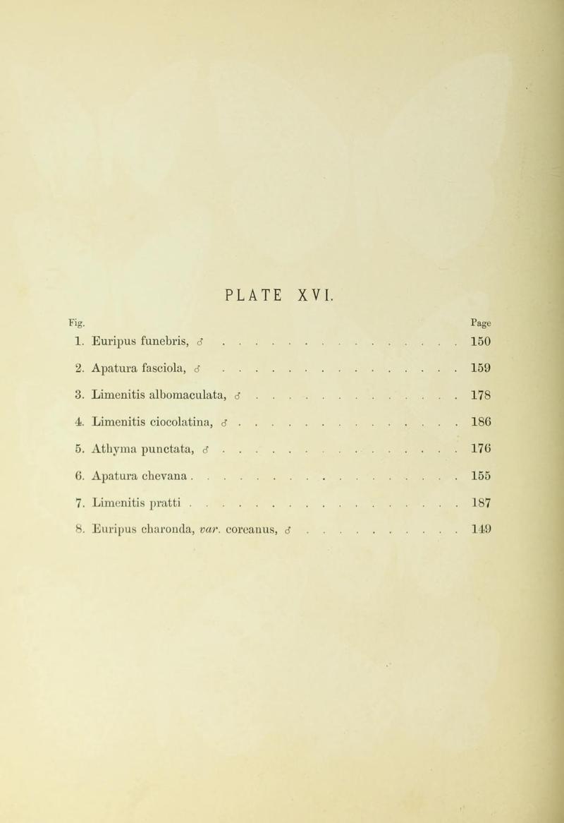 Leech China Plate XVI Text