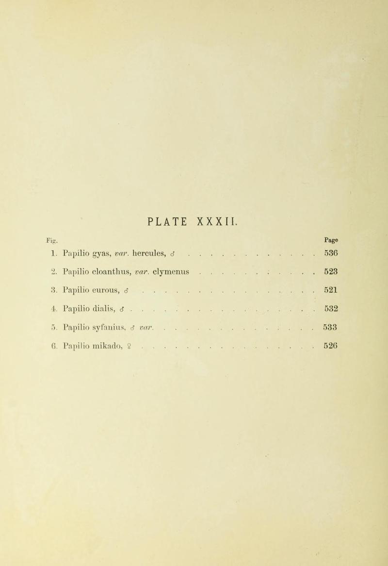 Leech China Plate XXXII Text