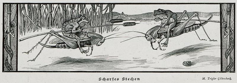 Martin Trigler - Scharfes Stechen, Jugend 1897