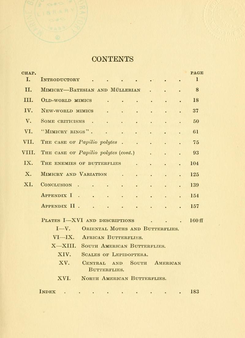 Mimicry in butterflies BHL8180355