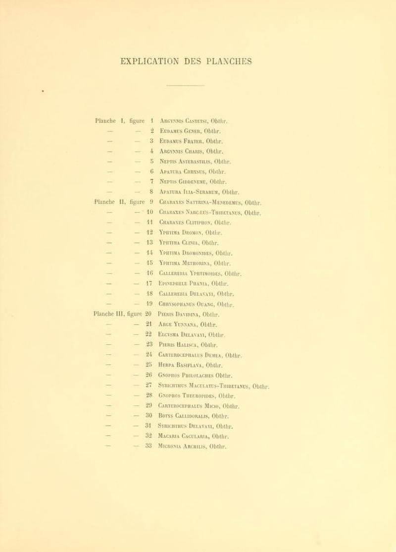 OberthurÉtudes d'entomologie1891 Plate3text