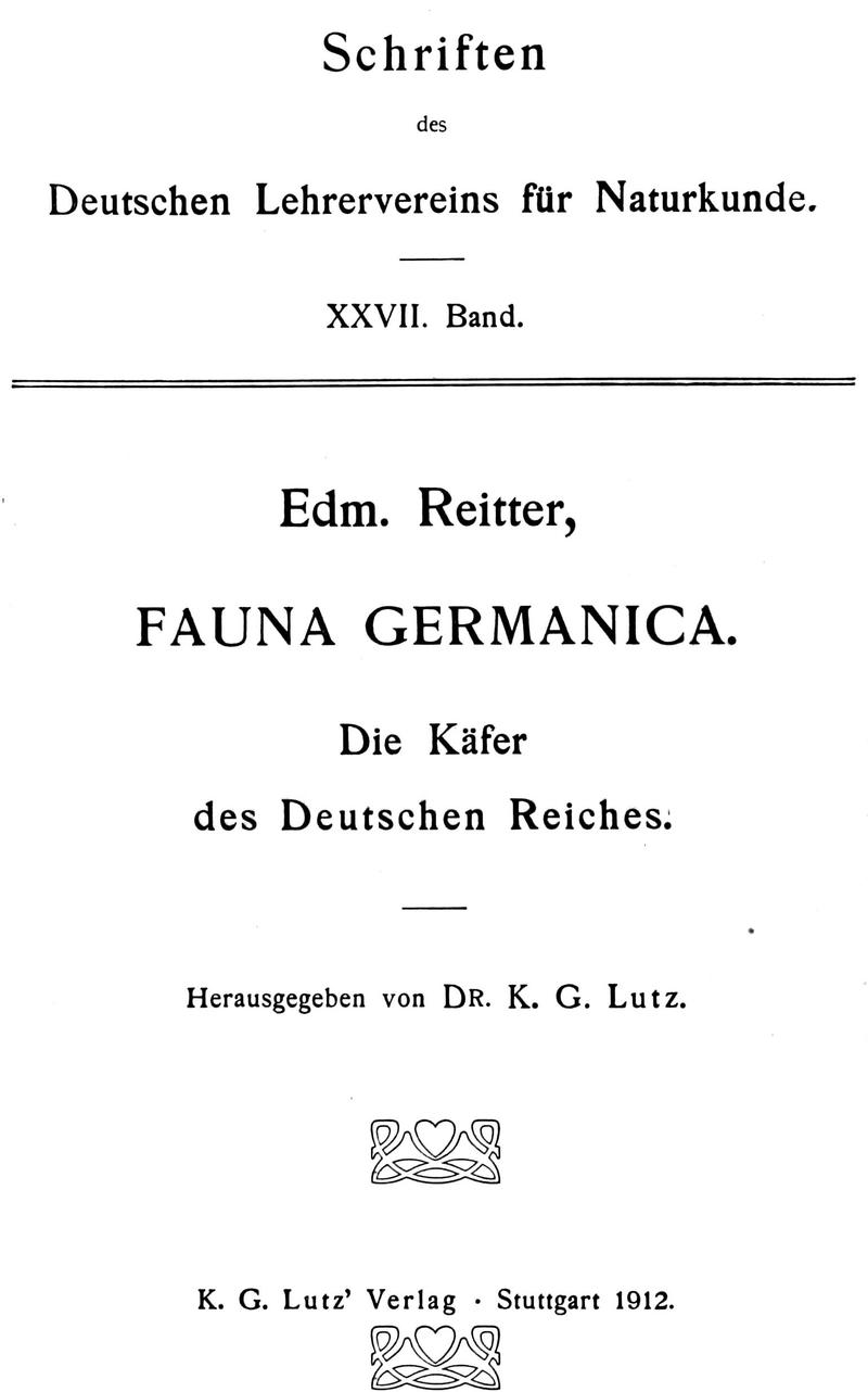Reitter-1912 bugs1678