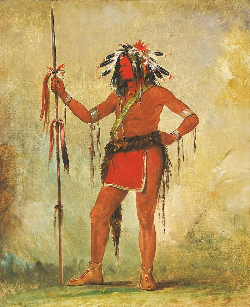 Cáh-be-múb-bee, He Who Sits Everywhere, a Brave