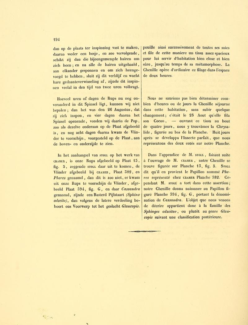 Sepp-Surinaamsche vlinders - pl 085 text2 Saurita cassandra