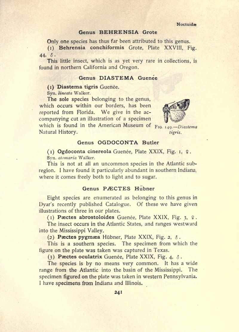The moth book (Page 241, Fig. 149) BHL21853246