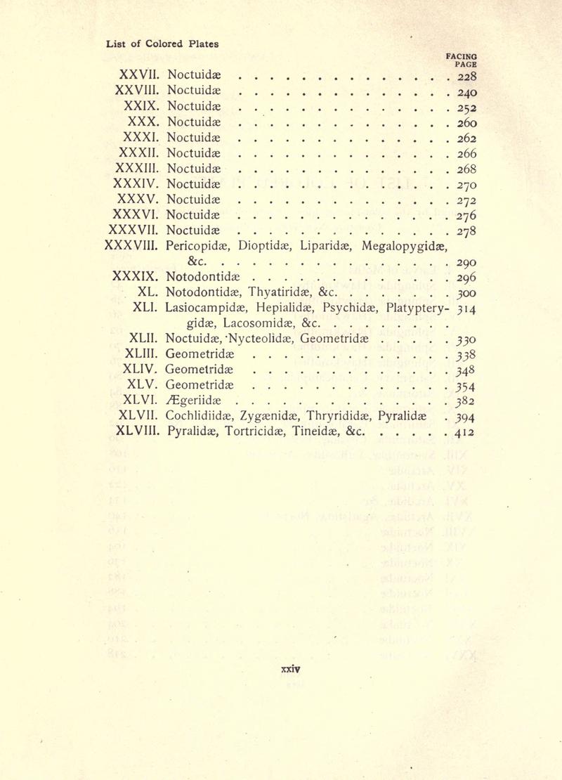 The moth book (Page xxiv) BHL21852878