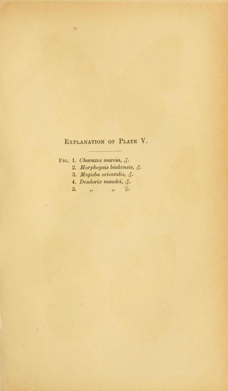 Transactions of the Entomological Society of London (1916) Text Plate V