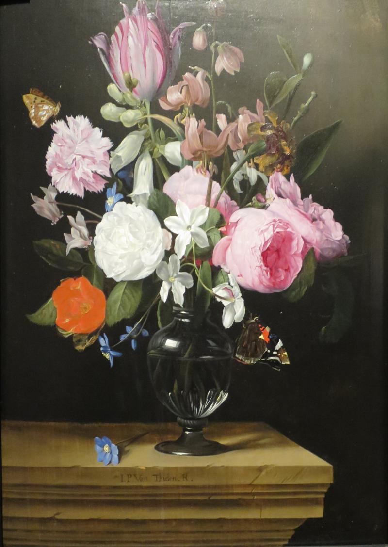 WLA haa Flowers in a glass vase