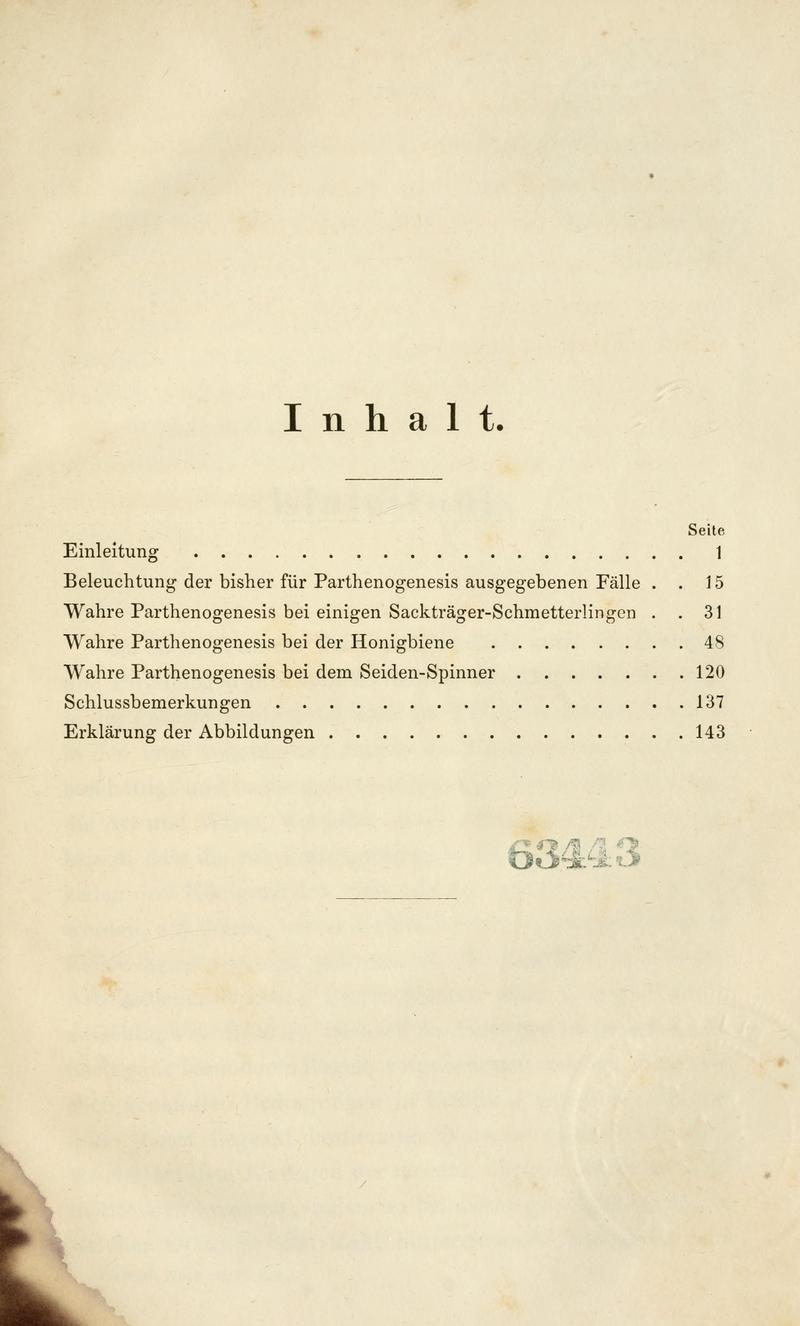 Wahre Parthenogenesis bei Schmetterlingen und Bienen BHL11150865